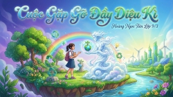 Truyện "Cuộc Gặp Gỡ Đầy Diệu Kì" Của bạn Hoàng Ngọc Tiên Lớp 9/3